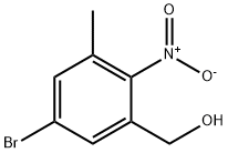 (5-Bromo-3-methyl-2-nitro-phenyl)-methanol Structure