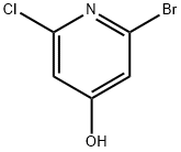 4-Pyridinol, 2-bromo-6-chloro- 구조식 이미지