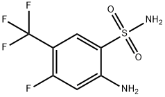 2-Amino-4-fluoro-5-(trifluoromethyl)benzenesulfonamide Structure