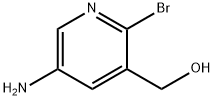 (5-amino-2-bromopyridin-3-yl)methanol Structure