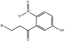 3-(3-Bromopropanoyl)-4-nitrothiophenol Structure