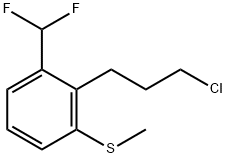 2-(3-Chloropropyl)-3-(difluoromethyl)thianisole Structure