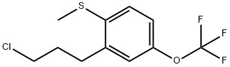 2-(3-Chloropropyl)-4-(trifluoromethoxy)thianisole Structure