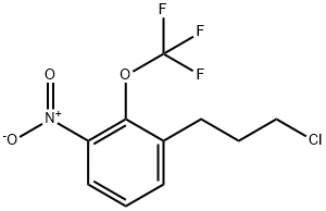 1-(3-Chloropropyl)-3-nitro-2-(trifluoromethoxy)benzene Structure