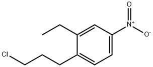 1-(3-Chloropropyl)-2-ethyl-4-nitrobenzene Structure