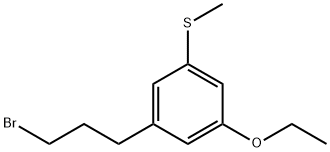 3-(3-Bromopropyl)-5-ethoxythianisole 구조식 이미지