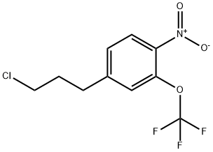 1-(3-Chloropropyl)-4-nitro-3-(trifluoromethoxy)benzene Structure