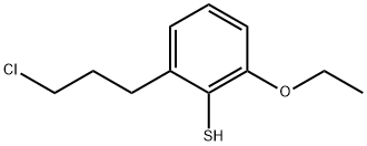 2-(3-Chloropropyl)-6-ethoxythiophenol Structure