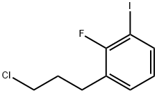 1-(3-Chloropropyl)-2-fluoro-3-iodobenzene Structure