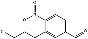 3-(3-Chloropropyl)-4-nitrobenzaldehyde Structure