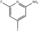 6-Fluoro-4-iodopyridin-2-amine Structure