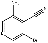4-Pyridinecarbonitrile, 3-amino-5-bromo- 구조식 이미지