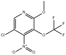 5-Chloro-2-methoxy-4-nitro-3-(trifluoromethoxy)pyridine Structure