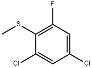 Benzene, 1,5-dichloro-3-fluoro-2-(methylthio)- Structure