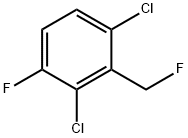 1,3-Dichloro-4-fluoro-2-(fluoromethyl)benzene Structure