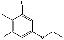 Benzene, 5-ethoxy-1,3-difluoro-2-methyl- Structure