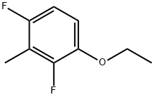 Benzene, 1-ethoxy-2,4-difluoro-3-methyl- Structure