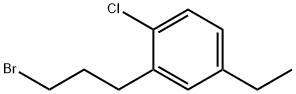 1-(3-Bromopropyl)-2-chloro-5-ethylbenzene Structure