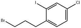 1-(3-Bromopropyl)-4-chloro-2-iodobenzene Structure