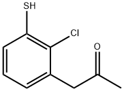 1-(2-Chloro-3-mercaptophenyl)propan-2-one 구조식 이미지