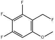 2-Fluoromethyl-3,4,5-trifluoroanisole Structure