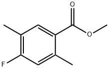 Benzoic acid, 4-fluoro-2,5-dimethyl-, methyl ester Structure