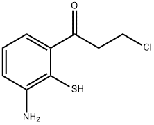 1-(3-Amino-2-mercaptophenyl)-3-chloropropan-1-one Structure