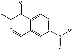 5-Nitro-2-propionylbenzaldehyde Structure