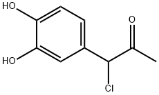 1-Chloro-1-(3,4-dihydroxyphenyl)propan-2-one Structure