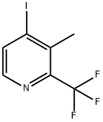 4-Iodo-3-methyl-2-(trifluoromethyl)pyridine Structure