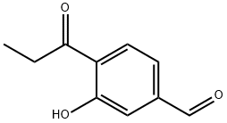 3-Hydroxy-4-propionylbenzaldehyde Structure