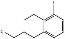 1-(3-Chloropropyl)-2-ethyl-3-iodobenzene Structure