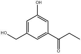 3-(Hydroxymethyl)-5-propionylphenol Structure