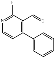 2-Fluoro-4-phenylnicotinaldehyde Structure