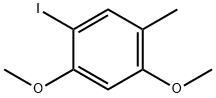 Benzene, 1-iodo-2,4-dimethoxy-5-methyl- Structure