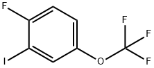 Benzene, 1-fluoro-2-iodo-4-(trifluoromethoxy)- 구조식 이미지