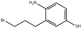 2-(3-Bromopropyl)-4-mercaptoaniline Structure