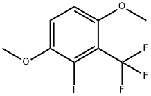 3,6-Dimethoxy-2-iodobenzotrifluoride Structure