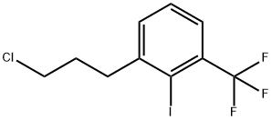 3-(3-Chloropropyl)-2-iodobenzotrifluoride 구조식 이미지