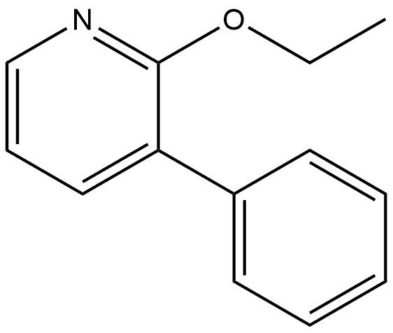 Pyridine, 2-ethoxy-3-phenyl- Structure