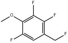 4-Fluoromethyl-2,3,6-trifluoroanisole Structure