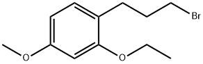 4-(3-Bromopropyl)-3-ethoxyanisole Structure