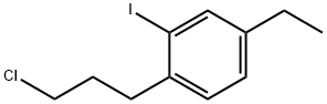 1-(3-Chloropropyl)-4-ethyl-2-iodobenzene Structure