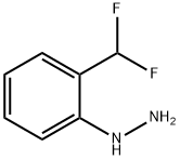 Hydrazine, [2-(difluoromethyl)phenyl]- Structure