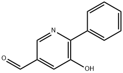 5-Hydroxy-6-phenylnicotinaldehyde Structure