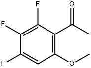 6'-Methoxy-2',3',4'-trifluoroacetophenone Structure