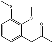 1-(2,3-Bis(methylthio)phenyl)propan-2-one Structure