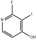 2-Fluoro-3-iodo-4-pyridinol Structure
