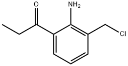 1-(2-Amino-3-(chloromethyl)phenyl)propan-1-one 구조식 이미지