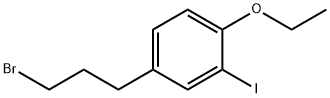 1-(3-Bromopropyl)-4-ethoxy-3-iodobenzene Structure